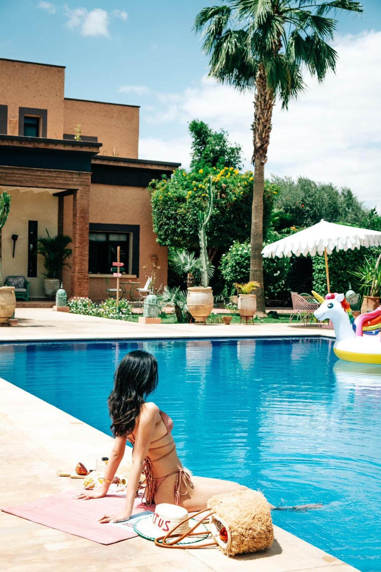 La Villa Des Golfs & Pinkcactus Marrakesch Exterior foto